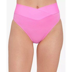 Salt + Cove Women's Juniors' Size M Not What It Seams Crossover Bikini B817AFA